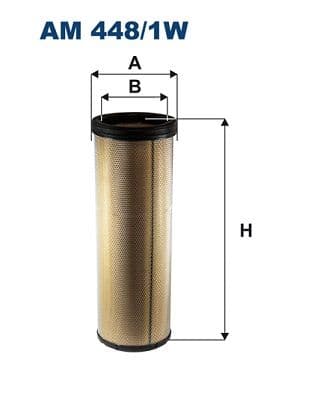 Sekundārā gaisa filtrs FILTRON AM 448/1W 1