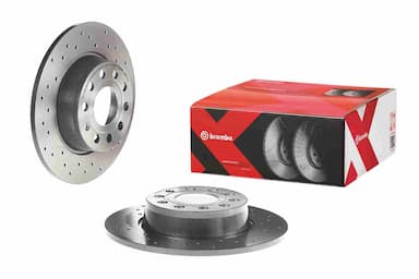 Bremžu diski BREMBO 08.B413.1X 2