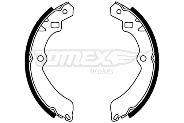 Bremžu loku komplekts TOMEX Brakes TX 22-46 1