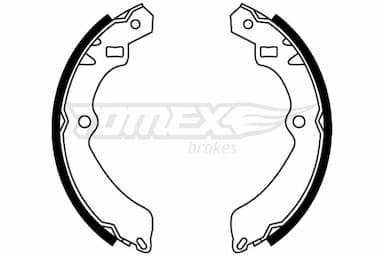 Bremžu loku komplekts TOMEX Brakes TX 22-46 1