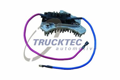 Vadības bloks, Apsilde/Ventilācija TRUCKTEC AUTOMOTIVE 02.58.045 1