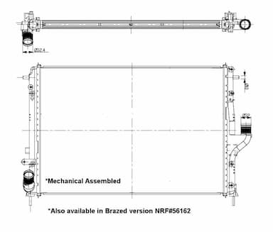 Radiators, Motora dzesēšanas sistēma NRF 53092 4