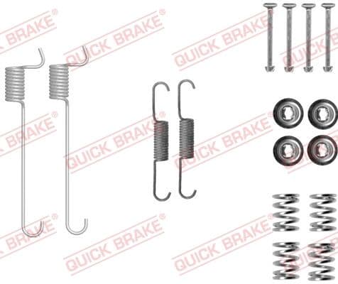 Piederumu komplekts, Stāvbremzes mehānisma bremžu loks QUICK BRAKE 105-0848 1