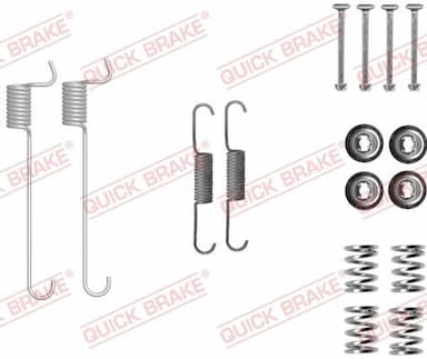 Piederumu komplekts, Stāvbremzes mehānisma bremžu loks QUICK BRAKE 105-0848 1