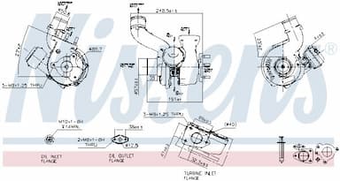 Kompresors, Turbopūte NISSENS 93111 6