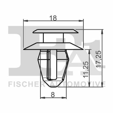 Moldings/aizsarguzlika FA1 10-40006.10 2