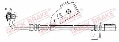 Bremžu šļūtene QUICK BRAKE 58.915 1