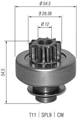 Zobrats, Starteris MAGNETI MARELLI 940113020347 1