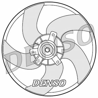 Ventilators, Motora dzesēšanas sistēma DENSO DER21011 1