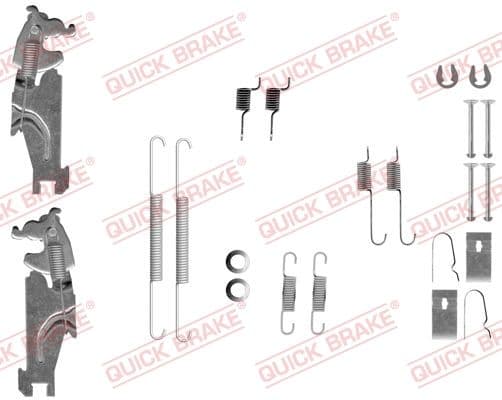 Piederumu komplekts, Bremžu loki QUICK BRAKE 105-0847S 1