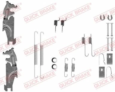 Piederumu komplekts, Bremžu loki QUICK BRAKE 105-0847S 1