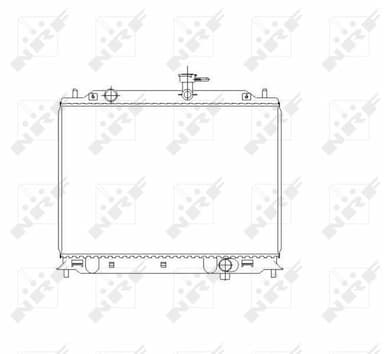 Radiators, Motora dzesēšanas sistēma NRF 53492 1