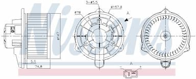 Salona ventilators NISSENS 87270 6