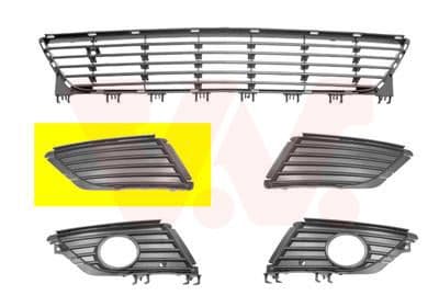 Ventilatora reste, Bampers VAN WEZEL 3779592 1