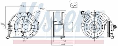 Salona ventilators NISSENS 87500 5