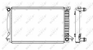 Radiators, Motora dzesēšanas sistēma NRF 50544 5