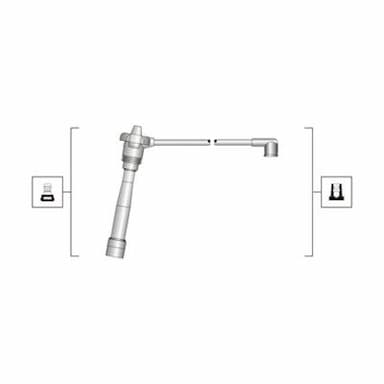 Augstsprieguma vadu komplekts MAGNETI MARELLI 941319170115 1