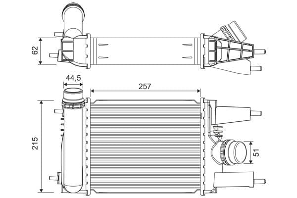 Starpdzesētājs VALEO 822916 1