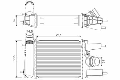 Starpdzesētājs VALEO 822916 1