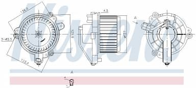 Salona ventilators NISSENS 87705 6