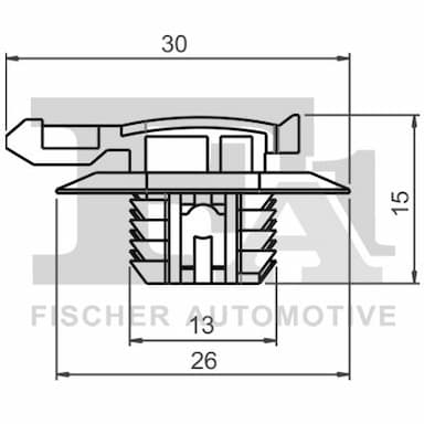 Moldings/aizsarguzlika FA1 21-40036.25 2