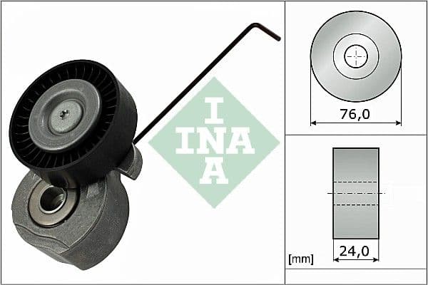 Siksnas spriegotājs, Ķīļsiksna Schaeffler INA 534 0324 10 1