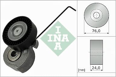 Siksnas spriegotājs, Ķīļsiksna Schaeffler INA 534 0324 10 1