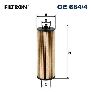 Eļļas filtrs FILTRON OE 684/4 1