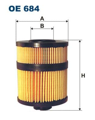 Eļļas filtrs FILTRON OE 684 1