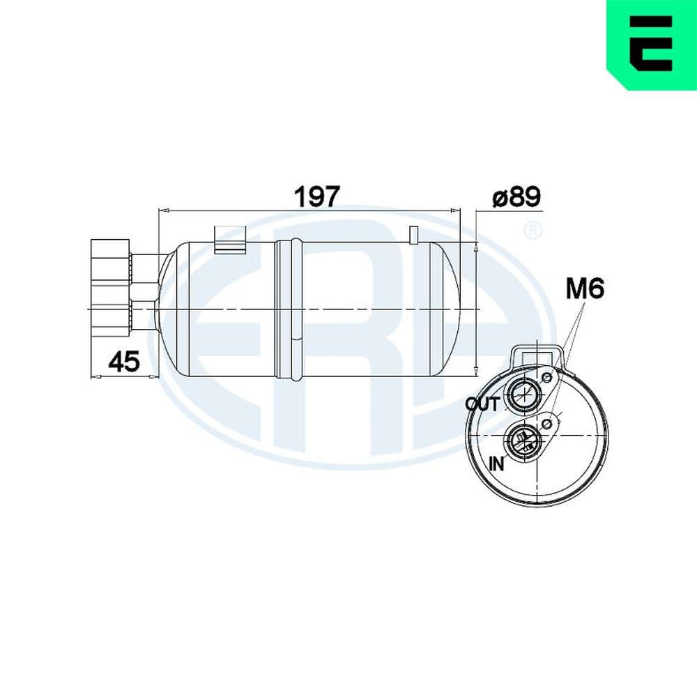 Sausinātājs, Kondicionieris ERA 668006 1