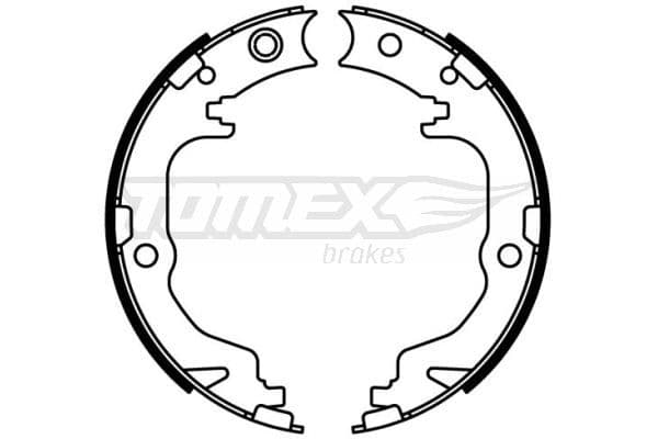 Bremžu loku komplekts TOMEX Brakes TX 22-60 1