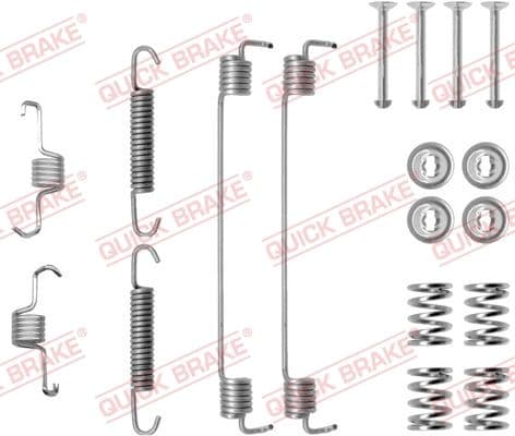 Piederumu komplekts, Bremžu loki QUICK BRAKE 105-0819 1