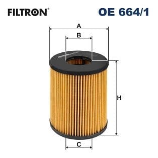 Eļļas filtrs FILTRON OE 664/1 1