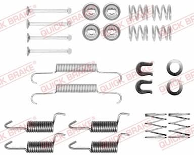 Piederumu komplekts, Stāvbremzes mehānisma bremžu loks QUICK BRAKE 105-0010 1