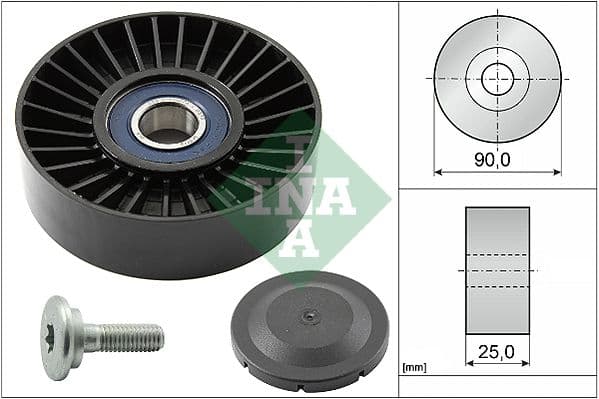 Parazīt-/Vadrullītis, Ķīļrievu siksna INA 532 0138 10 1