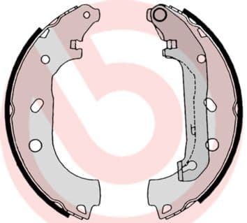 Bremžu loku komplekts BREMBO S 24 539 1