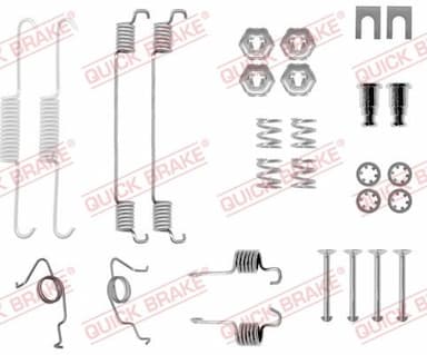 Piederumu komplekts, Bremžu loki QUICK BRAKE 105-0626 1