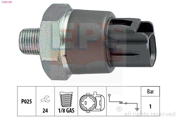 Eļļas spiediena devējs EPS 1.800.188 1