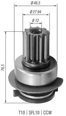 Zobrats, Starteris MAGNETI MARELLI 940113020223 1