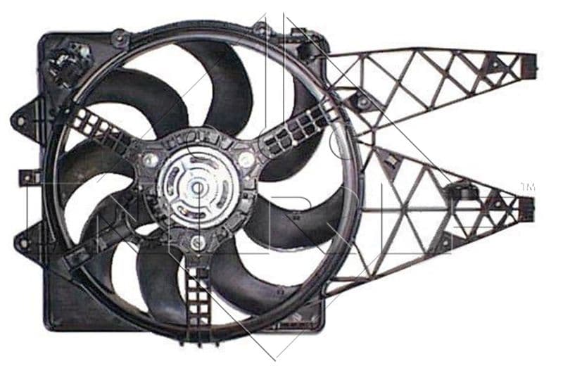 Ventilators, Motora dzesēšanas sistēma NRF 47252 1