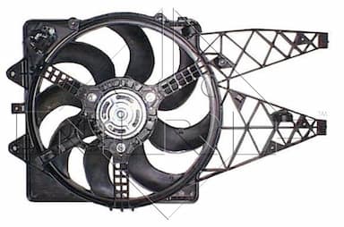 Ventilators, Motora dzesēšanas sistēma NRF 47252 1