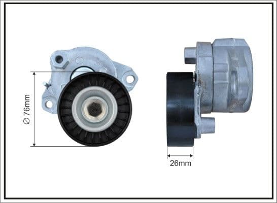 Spriegotājsvira, Ķīļrievu siksna CAFFARO 110200SP 1