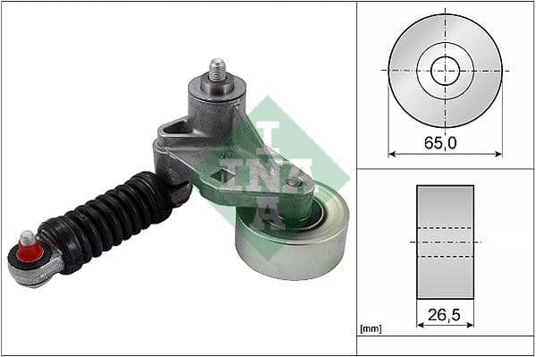 Siksnas spriegotājs, Ķīļsiksna Schaeffler INA 534 0037 10 1