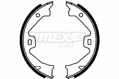 Bremžu loku komplekts TOMEX Brakes TX 22-70 1