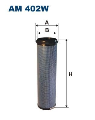 Sekundārā gaisa filtrs FILTRON AM 402W 1