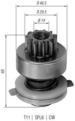 Zobrats, Starteris MAGNETI MARELLI 940113020048 1