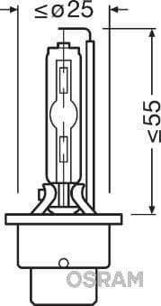 Kvēlspuldze ams-OSRAM 66240ULT 3