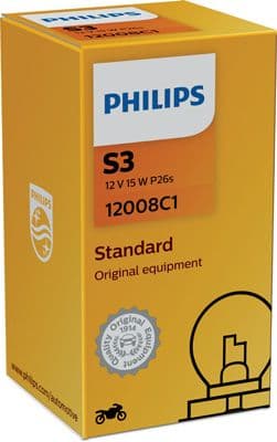 Kvēlspuldze PHILIPS 12008C1 1