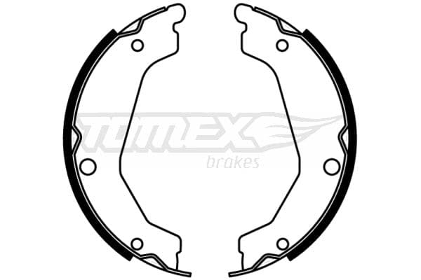 Bremžu loku komplekts TOMEX Brakes TX 22-78 1