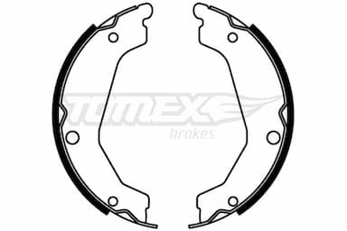 Bremžu loku komplekts TOMEX Brakes TX 22-78 1